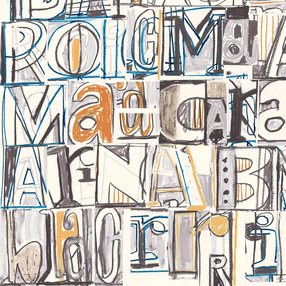 Tres Tintas  – Wallpaper Lletras I Tipos 1990-1 3D Model