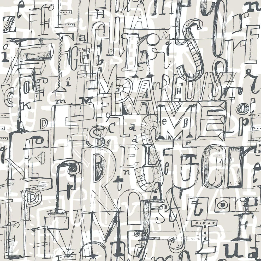 Tres Tintas  – Wallpaper Lletres 1993-1 3D Model