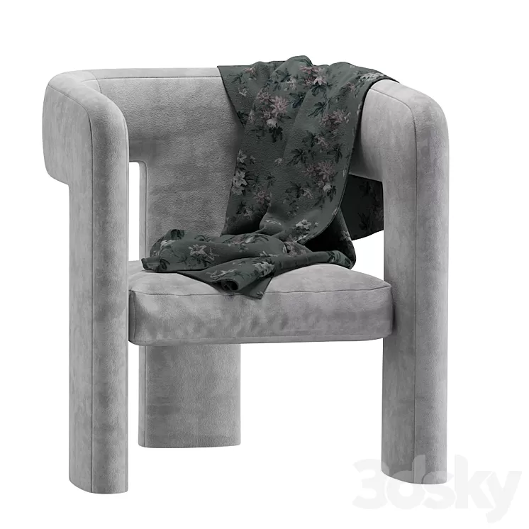 Tressel Chair by Lee Jofa 3D Model Tressel Chair by Lee Jofa 3D Model