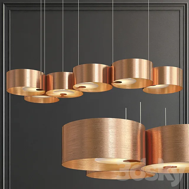 Trial linear chandelier 3DModel
