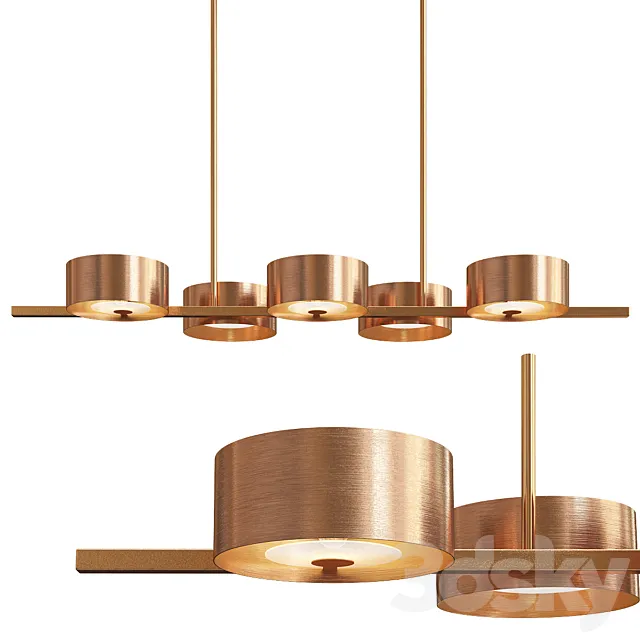 Trial Linear Chandelier_2 3D Model