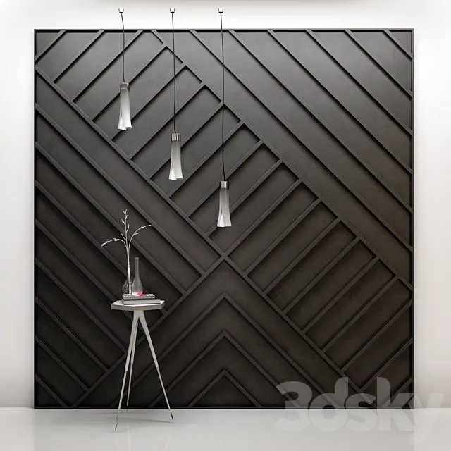 Triangle Panel 3DModel