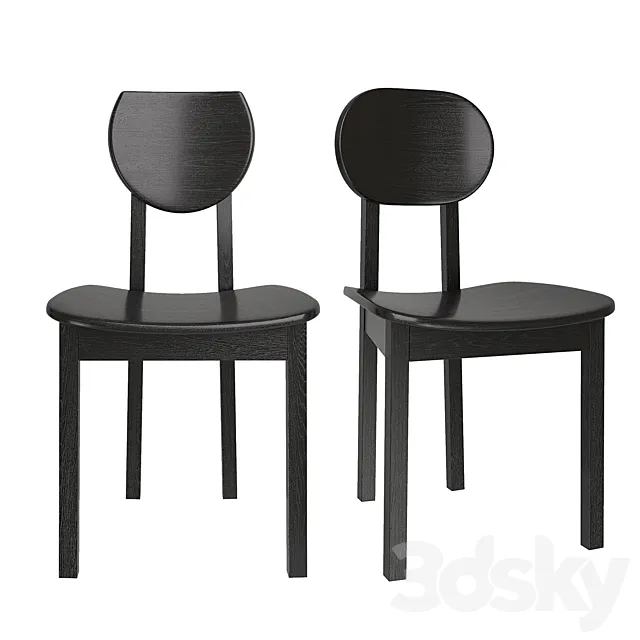 Tribal twin chairs by La Redoute Interieurs 3D Model