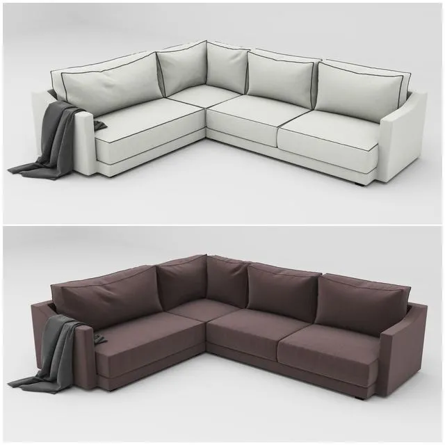 TRIBECA sofa 3D Model TRIBECA sofa 3D Model