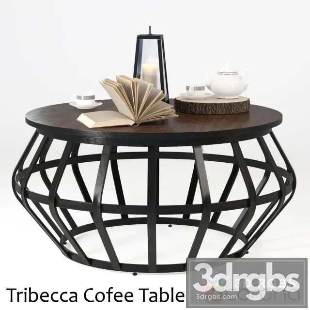 Tribecca Coffee Table 3D Model Download Tribecca Coffee Table 3D Model Download