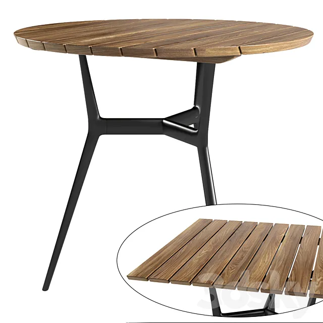 Tribu Branch Bistro Table 3D Model