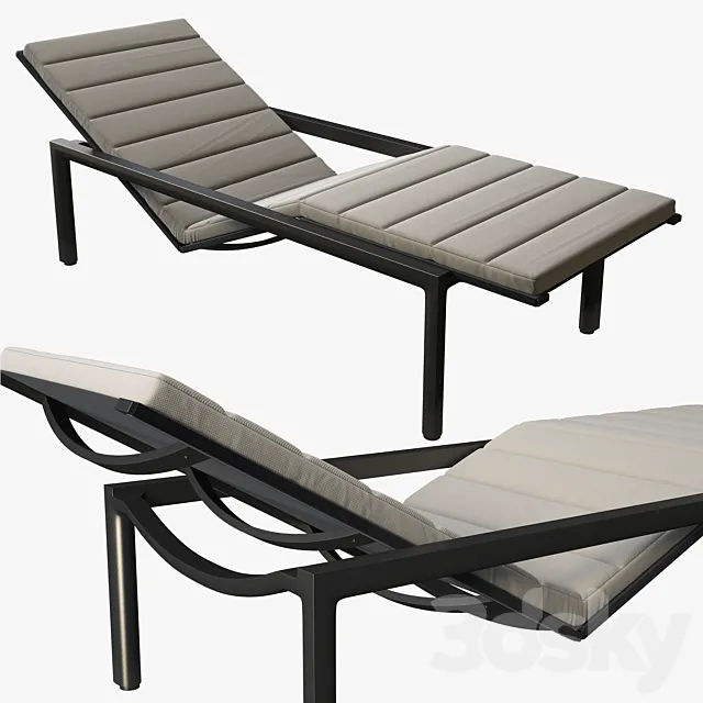 Tribu Illum lounger 3DModel Tribu Illum lounger 3DModel