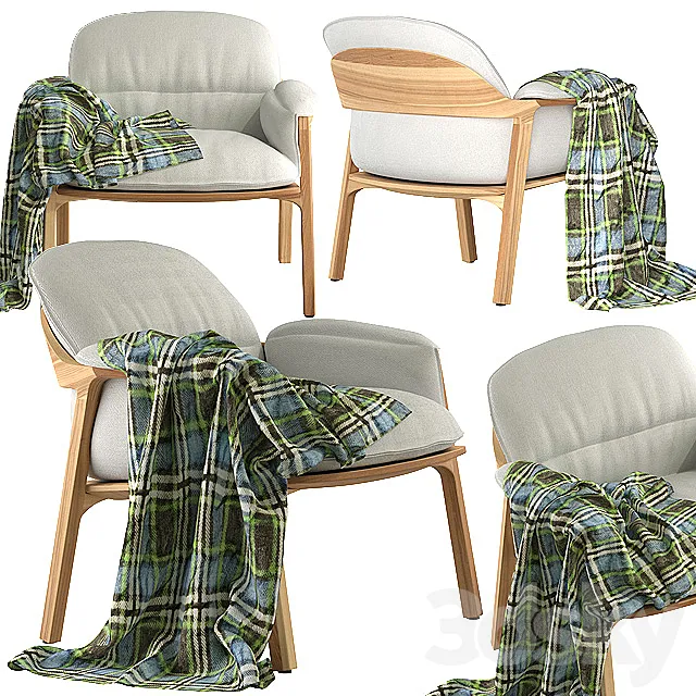 TRIBU NOMAD  Easy chair 3D Model