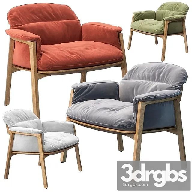 Tribu nomad easy chair 3D Model Download Tribu nomad easy chair 3D Model Download