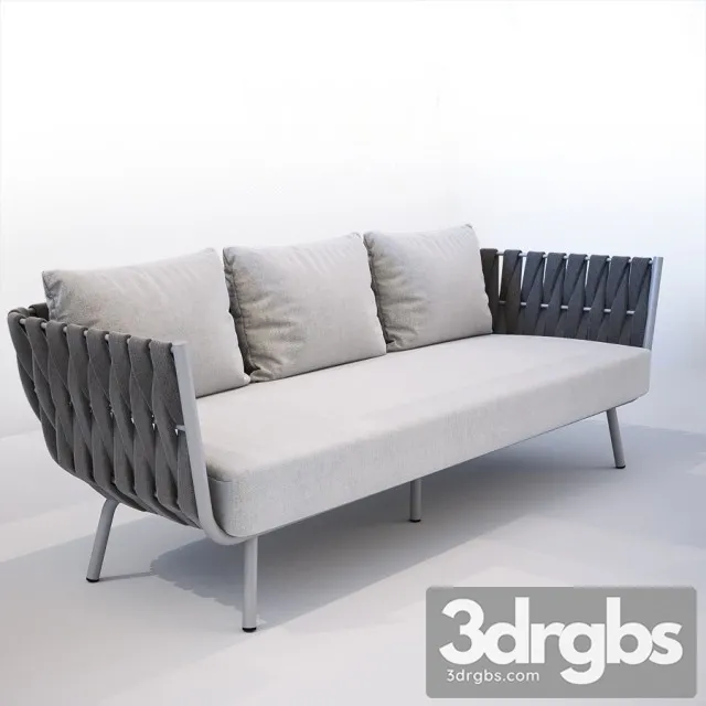 Tribu Tosca Sofa 3D Model Download