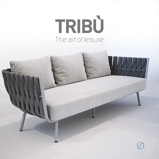 TRIBU Tosca sofa 3DModel TRIBU Tosca sofa 3DModel