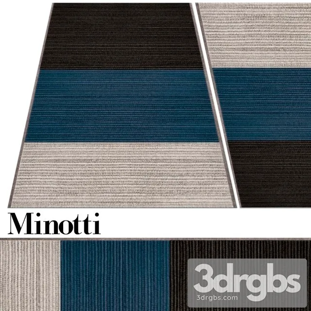 Tricot Flag Carpets Minoti 3D Model Download