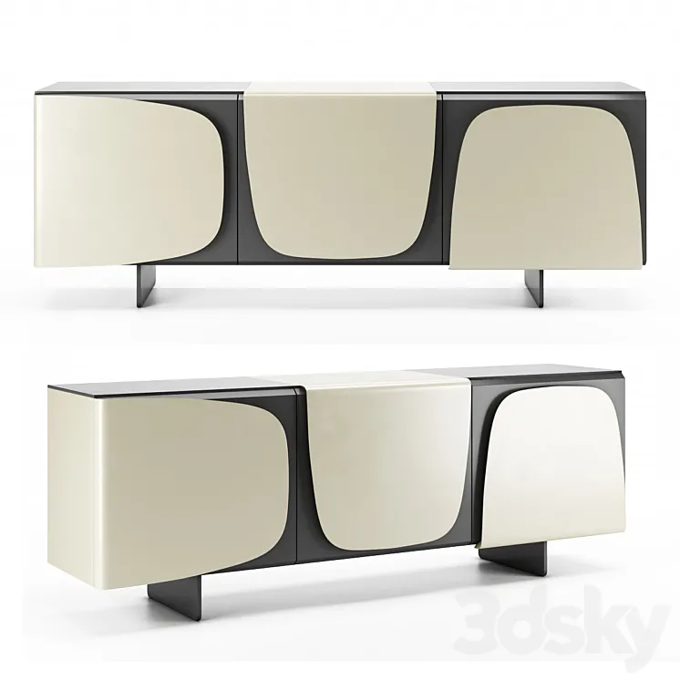 TRILOGY Sideboard by Ozzio Italia 3D Model Free Download TRILOGY Sideboard by Ozzio Italia 3D Model Free Download