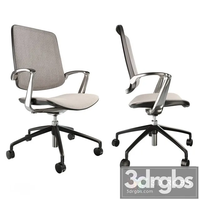 Trinetic Office Chair 3D Model Download