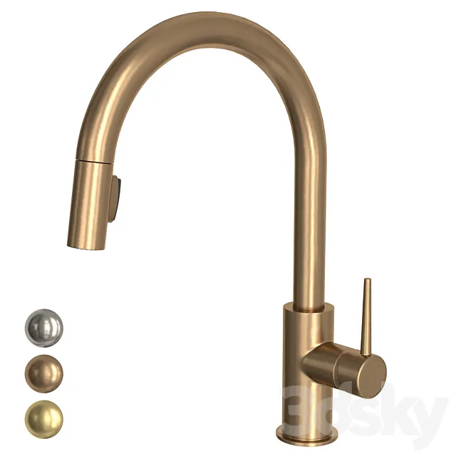 Trinsic Kitchen Faucets 3D Model Trinsic Kitchen Faucets 3D Model