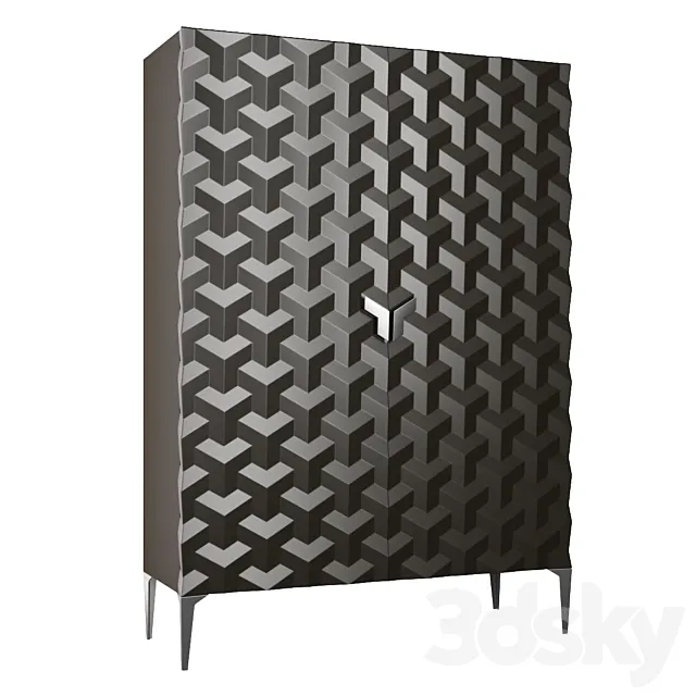 Triny Bar Cabinet – Jetclass 3DModel