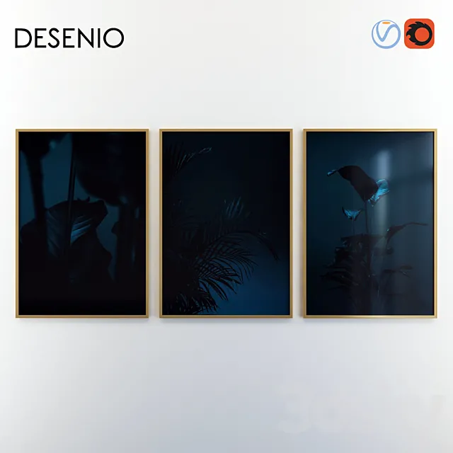 Triple Posters Vol 5 3D Model Triple Posters Vol 5 3D Model