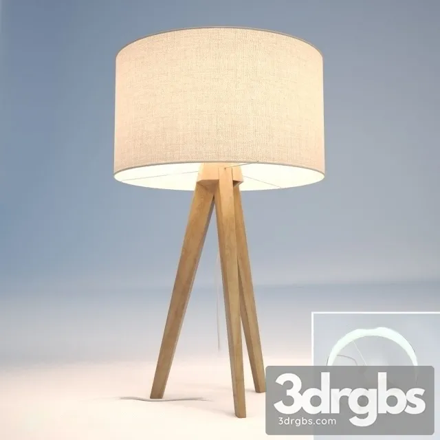Tripod Ash Table Lamp 3D Model Download Tripod Ash Table Lamp 3D Model Download