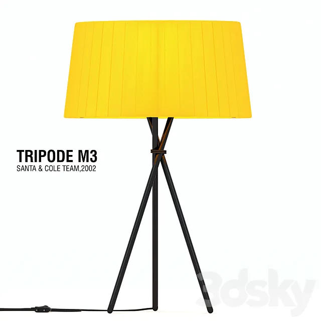 Tripode M3 3D Model Tripode M3 3D Model