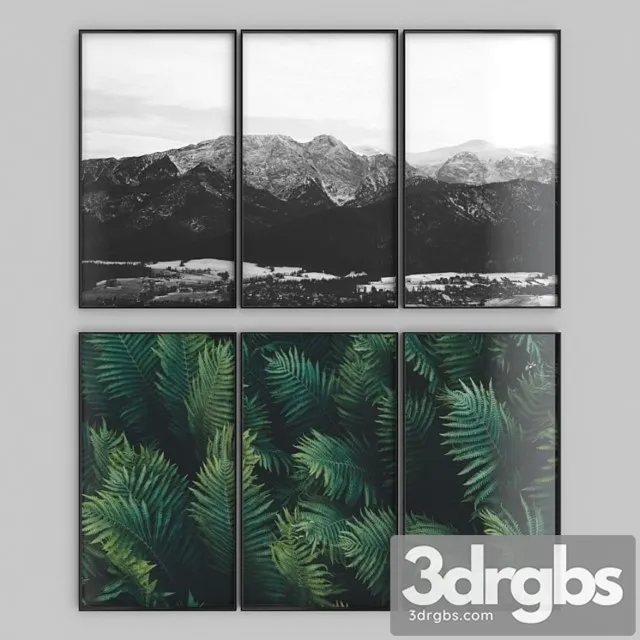 Triptych 3D Model Download