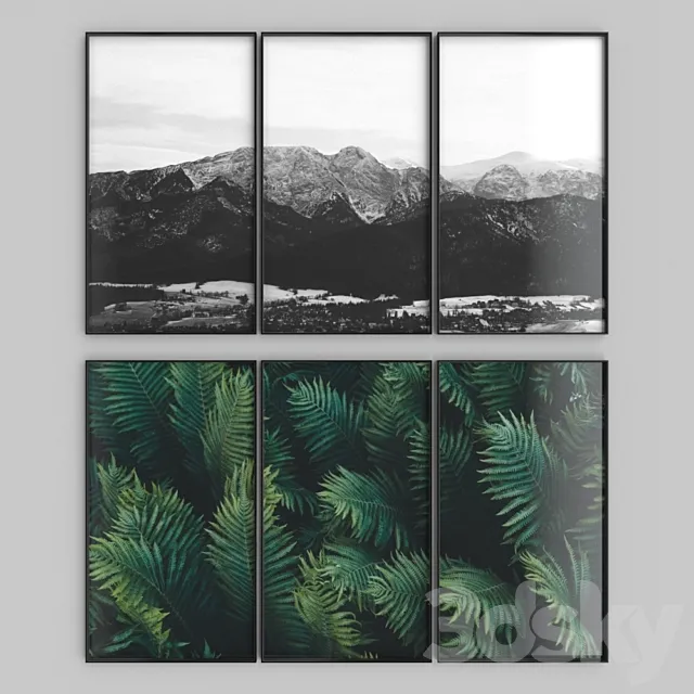 Triptych 3DModel Triptych 3DModel