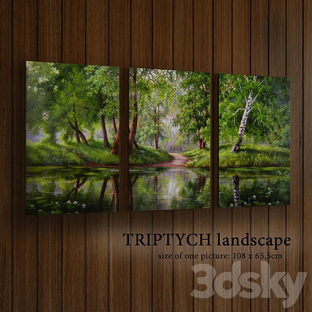 TRIPTYCH 3DModel TRIPTYCH 3DModel