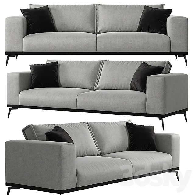 Tristan sofa Kaza do sofa 3DModel