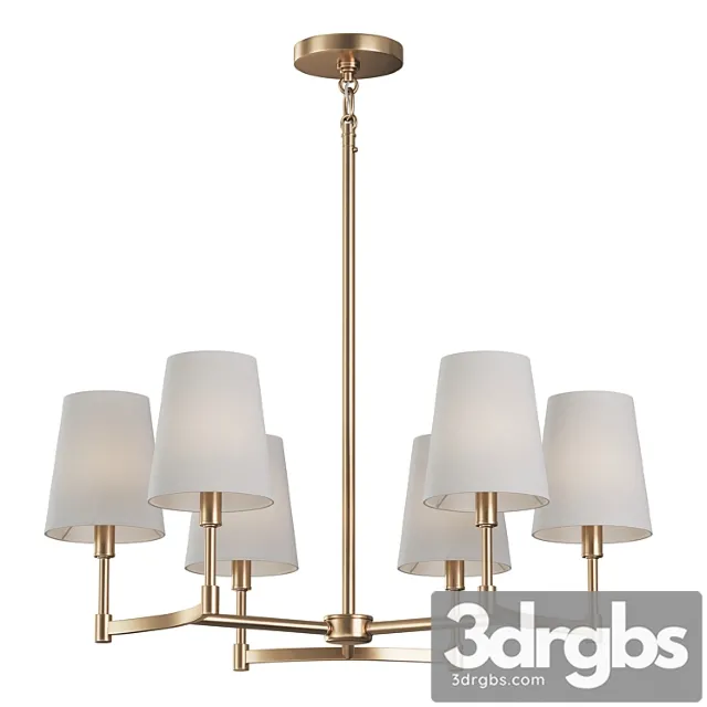 Triton 6 Light Dimmable Classic 3D Model Download