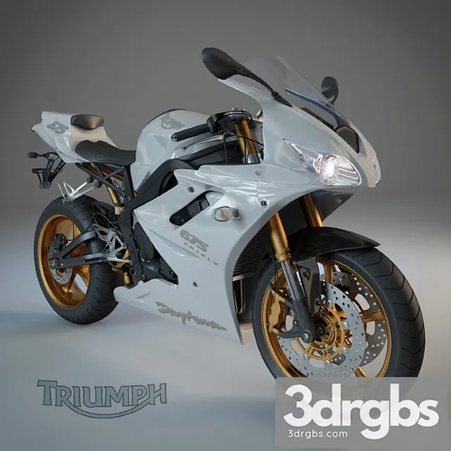 Triumph Daytona 675 SE 3D Model Download
