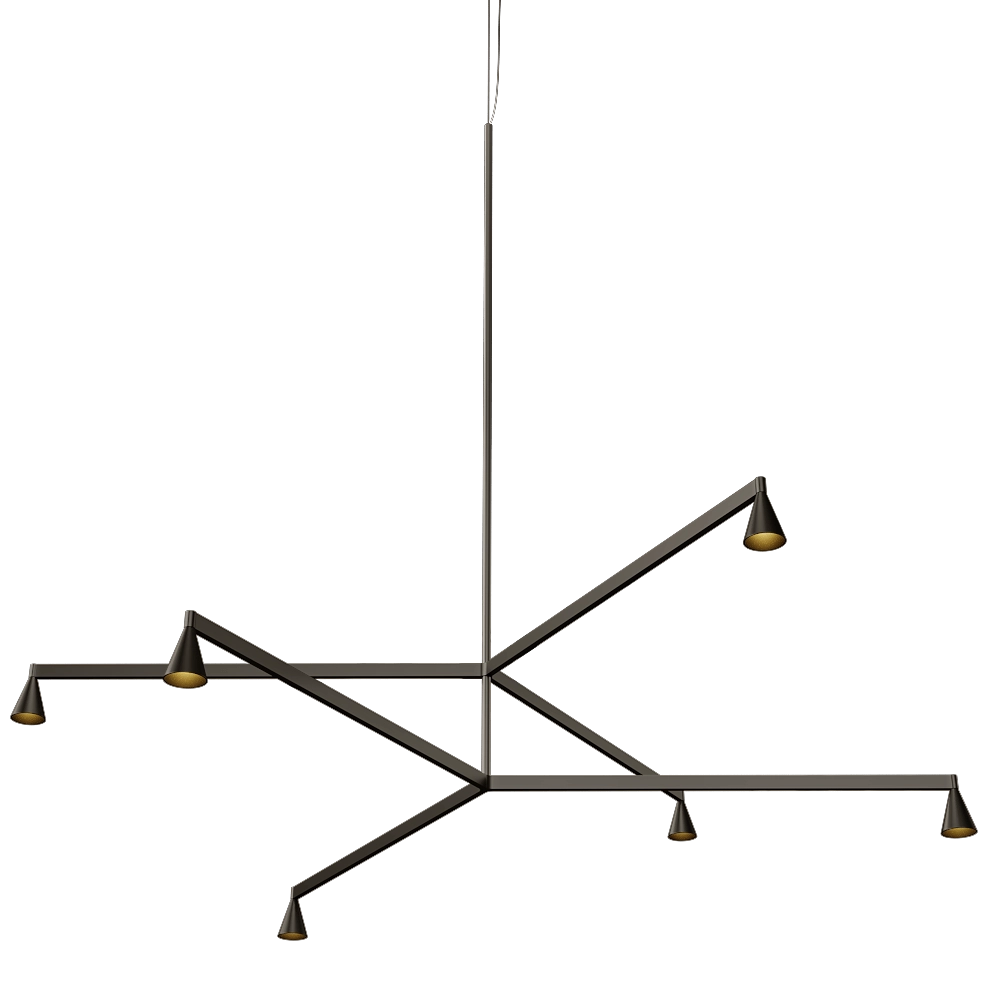 Trizo21 – Penadnt lamp Austere-Chandelier 2Y 3D Model Trizo21 – Penadnt lamp Austere-Chandelier 2Y 3D Model