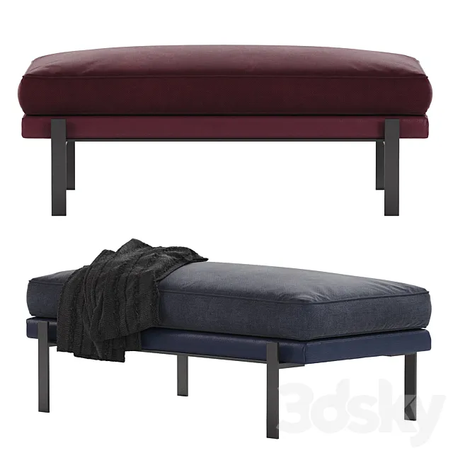 TRNK Truss Daybed 3D Model