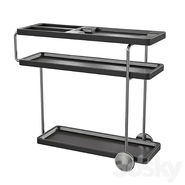 Trolley Happy Hour 3D Model Trolley Happy Hour 3D Model