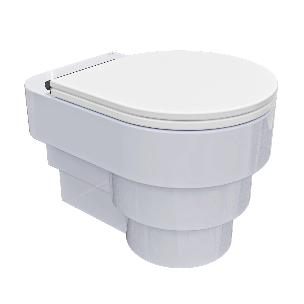 Trone – Wall-hung toilet Callipyge 3D Model