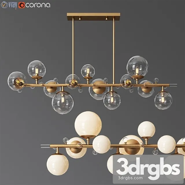 Troon chandelier – arteriors 3D Model Download