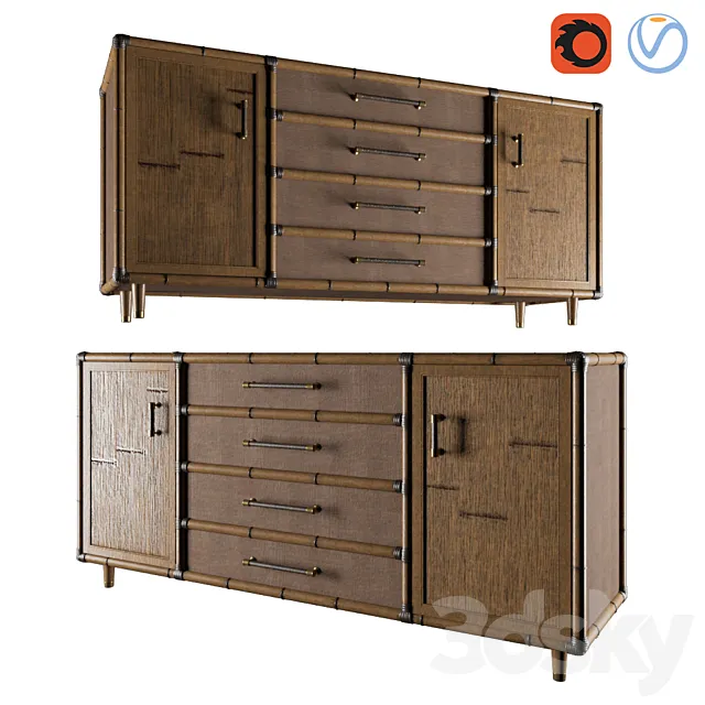 Tropical – Sandy Point Buffet 3DModel Tropical – Sandy Point Buffet 3DModel