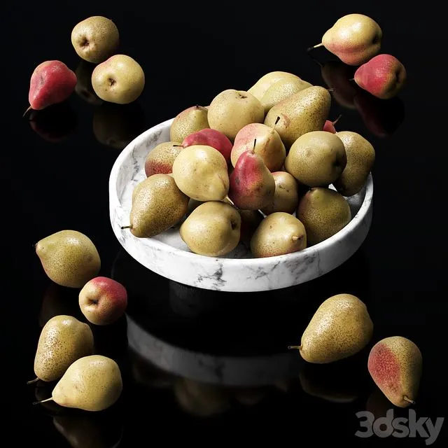Trout pears 3D Model