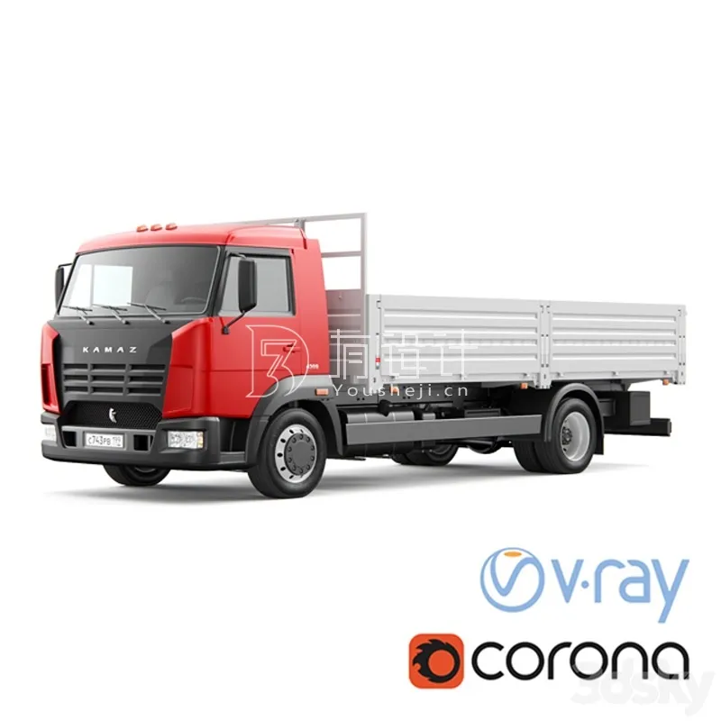 Truck_KAMAZ_4308 – 3573 Truck_KAMAZ_4308 – 3573