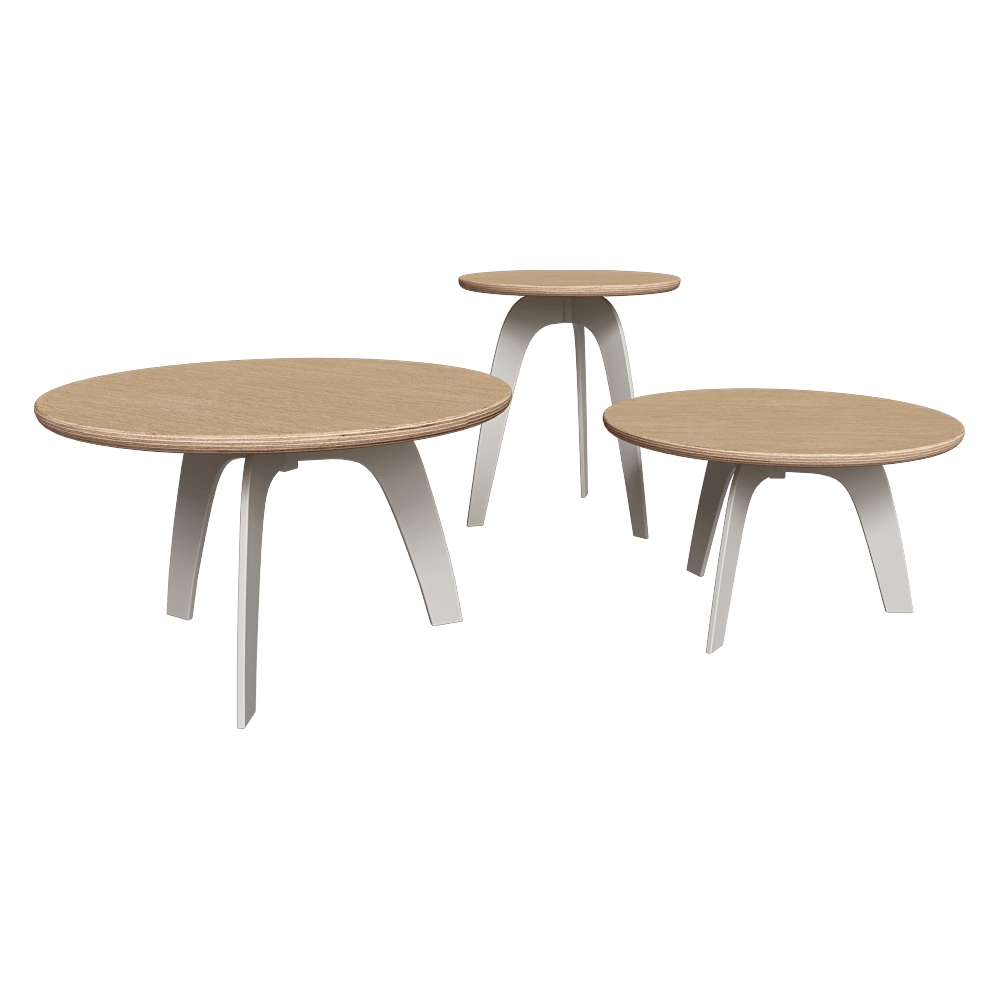 True design – Tables Millepiedi 3D Model True design – Tables Millepiedi 3D Model