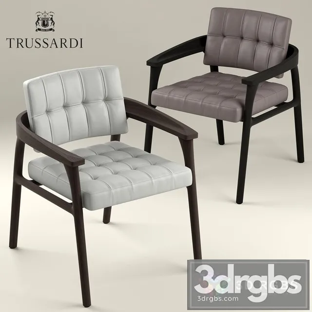 Trussardi Casa Casilia Lounge Armchair 3D Model Download Trussardi Casa Casilia Lounge Armchair 3D Model Download