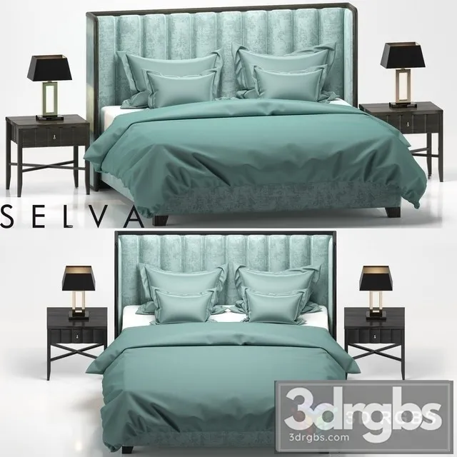 Trust Selva Bed 3D Model Download