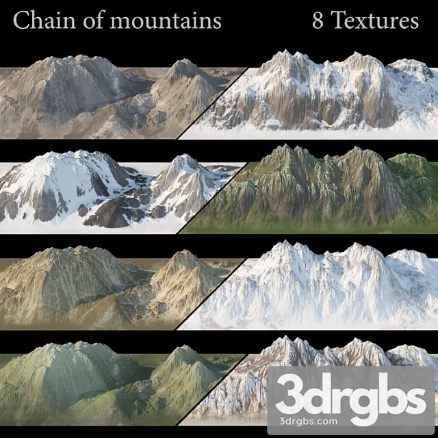 Tsep Gor 8 Tekstur 3D Model Download