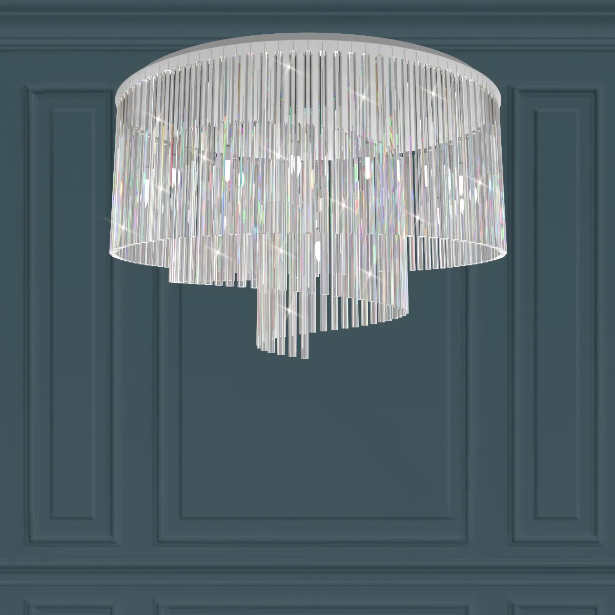 TTC Light – Chandelier Poliedri 3D Model