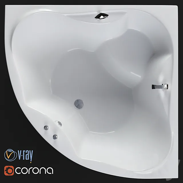 Tub “Sandra” from the company Radomir 3DModel