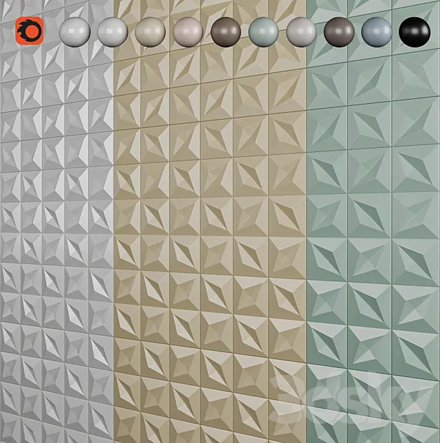 Tubadzin Color Tile 3D Model