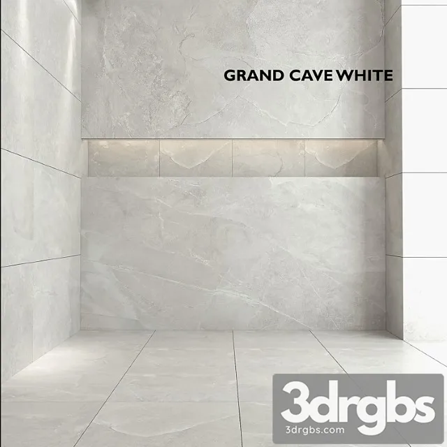 Tubadzin monolith grand cave white 3D Model Download