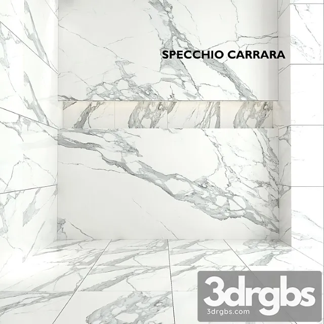 Tubadzin monolith specchio carrara 3D Model Download