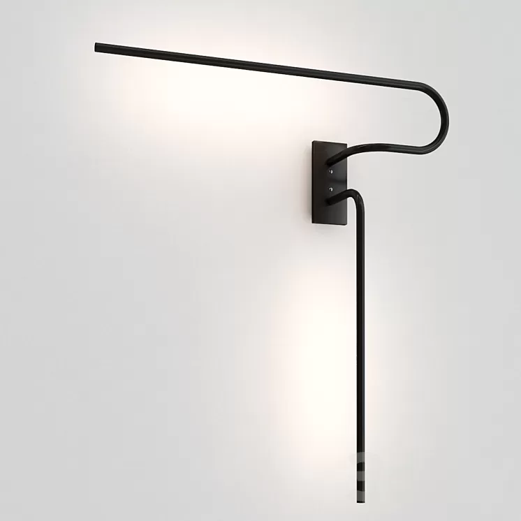 Tube Wall Light and Sconce 3D Model Tube Wall Light and Sconce 3D Model