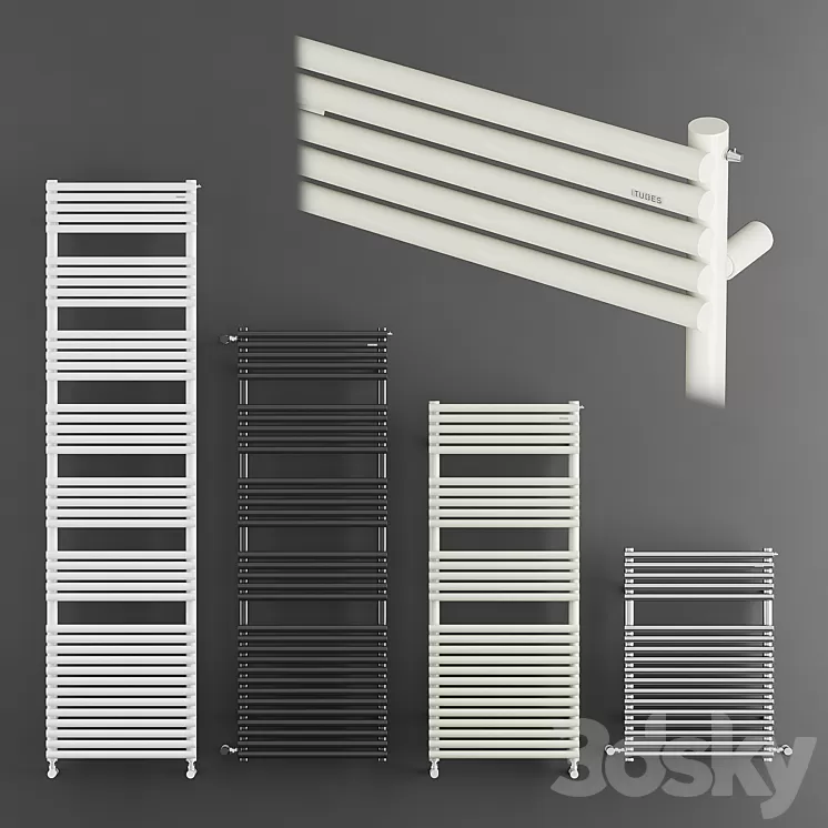 Tubes radiatori basics 25 3D Model Tubes radiatori basics 25 3D Model