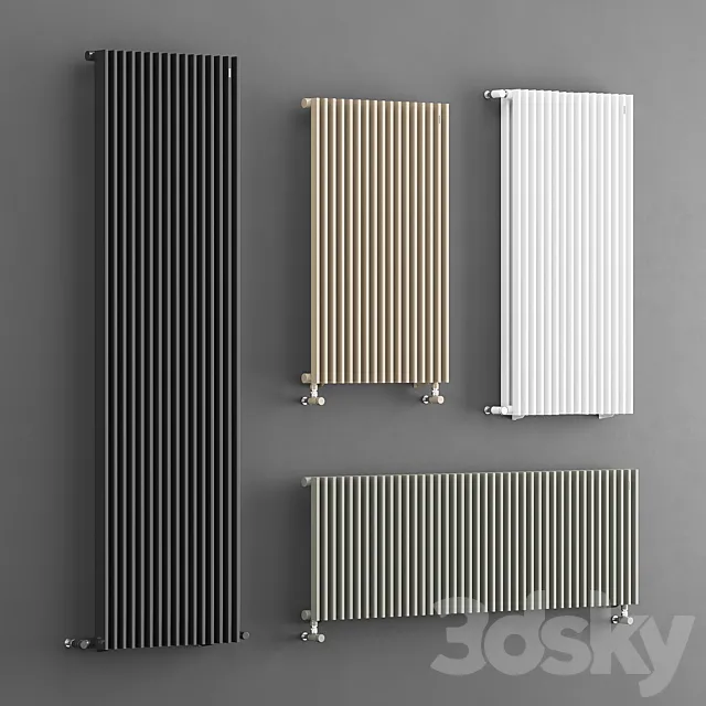 Tubes radiatori column 3DModel