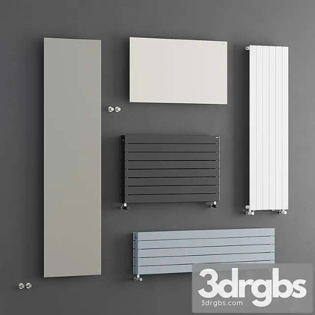 Tubes Radiatori Square and Planet 3D Model Download